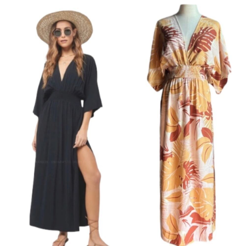 Anthropologie | L Space Sungazer Dress Tropical Print S